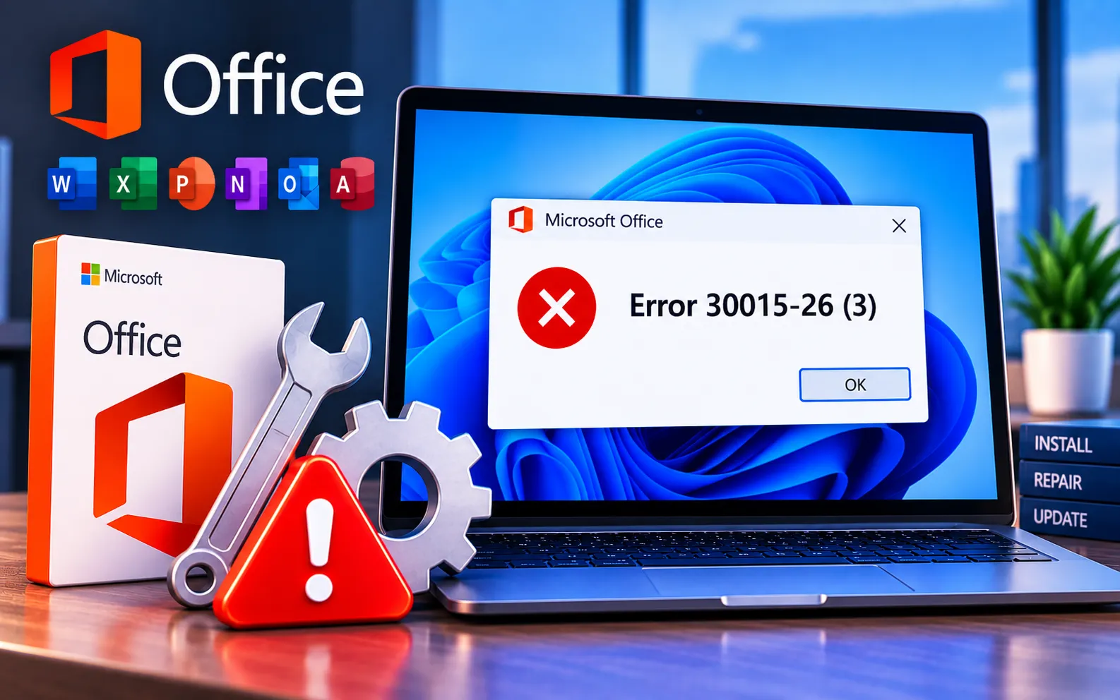 Microsoft Office Error Code 30015-26 (3) fix